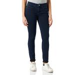 Dunkelblaue Street One Slim Fit Jeans aus Denim für Damen Größe M Weite 28 