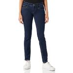 Indigofarbene Casual Street One Slim Fit Jeans aus Denim für Damen Weite 31 