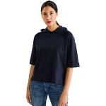 Reduzierte Blaue Street One Damensweatshirts mit Kapuze Größe L 