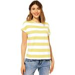 Gelbe Gestreifte Street One T-Shirts für Damen Größe S 