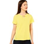 Gelbe Kurzärmelige Street One T-Shirts aus Jersey für Damen Größe M für den für den Sommer 