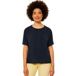 Blaue Vintage Street One Blusenshirts & Schlusen aus Viskose für Damen Größe L 