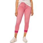 Korallenrote Street One Slim Fit Jeans aus Denim für Damen Weite 30 