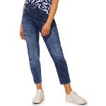 Indigofarbene Loose Fit Street One Slim Fit Jeans aus Denim für Damen Weite 26 