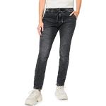Reduzierte Schwarze Loose Fit Street One Slim Fit Jeans aus Denim für Damen Weite 30 