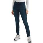 Dunkelblaue Street One Slim Fit Jeans aus Denim für Damen Weite 33 