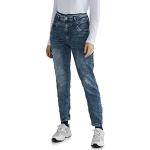 Reduzierte Indigofarbene Loose Fit Street One Slim Fit Jeans aus Denim für Damen Weite 28 