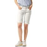 Reduzierte Weiße Casual Street One Jeans-Bermudas aus Denim für Damen für den für den Sommer 