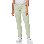 Reduzierte Grüne Casual Street One Crissi Slim Fit Jeans Faded aus Denim für Damen Weite 27 