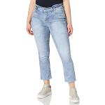 Indigofarbene Street One Tilly Slim Fit Jeans aus Denim für Damen Weite 27 