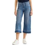 Himmelblaue Casual Street One Capri-Jeans für Damen Weite 30 für den für den Sommer 