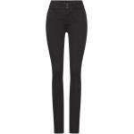 Schwarze Street One Slim Fit Jeans aus Denim für Damen Größe XS 