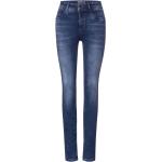 Blaue Street One Slim Fit Jeans aus Denim für Damen 
