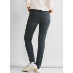 Reduzierte Dunkelgrüne Street One Slim Fit Jeans aus Baumwolle für Damen 