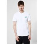 Reduzierte Weiße Unifarbene Street One V-Ausschnitt T-Shirts für Herren Größe XXL 