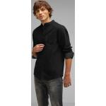 Schwarze Stehkragenhemden für Herren - Trends 2024 - günstig online kaufen