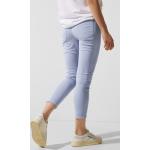 Reduzierte Blaue Street One Slim Fit Jeans mit Reißverschluss aus Denim für Damen für den für den Sommer 