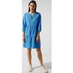 Reduzierte Blaue Street One Sommerkleider mit Volants aus Baumwolle für Damen Einheitsgröße für den für den Sommer 