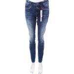 Blaue Street One Skinny Jeans aus Denim für Damen Weite 27, Länge 30 