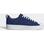 Reduzierte Blaue adidas Cloudfoam Low Sneaker aus Textil für Herren Größe 42,5 