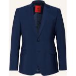 Blaue Strellson Businesskleidung mit Schulterpolstern für Herren Größe L für den für den Winter 