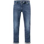 Dunkelblaue Bestickte Strellson Jeans mit Stickerei aus Baumwolle für Herren Weite 30, Länge 36 