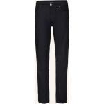 Dunkelblaue Bestickte Strellson Slim Fit Jeans mit Reißverschluss aus Baumwolle für Herren Größe M 