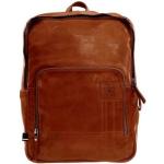 Braune Strellson Messenger Bags & Kuriertaschen mit Reißverschluss aus Leder mit Laptopfach für Herren 