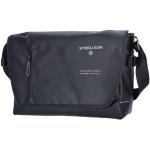 Schwarze Motiv Strellson Messenger Bags & Kuriertaschen mit Reißverschluss aus Polyester mit Innentaschen für Damen 
