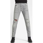 Graue G-Star 3301 Slim Fit Jeans Raw aus Denim für Herren 