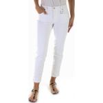 Weiße Diesel Stretch-Jeans aus Denim für Damen 