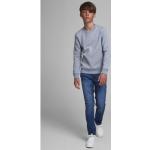 Reduzierte Blaue Jack & Jones Noos Slim Jeans für Kinder aus Baumwollmischung für Jungen Größe 170 