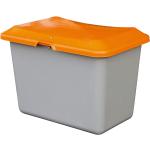 Orange Cemo Streugutbehälter bis 100l aus Glasfaser 