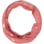 Rote s.Oliver Loop-Schals für Kinder & Kinderschlauchschals aus Baumwollmischung für Mädchen 