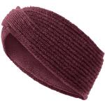 Bordeauxrote TCHIBO Strick-Stirnbänder aus Fleece für Damen Einheitsgröße für den für den Winter 