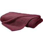 Rote Zurbrüggen Häkeldecken & Strickdecken aus Textil 130x170 