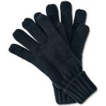 Reduzierte Dunkelblaue TCHIBO Strick-Handschuhe aus Polyamid für Herren Größe 9.5 