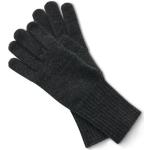 Anthrazitfarbene Melierte TCHIBO Strick-Handschuhe für Damen Einheitsgröße 