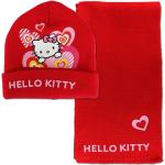 Rote Mütze Schal Handschuh Sets für Kinder für Mädchen für den für den Winter 