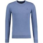 Blaue Gant Kaschmir-Pullover für Herren für den für den Herbst 