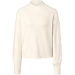 Reduzierte Cremefarbene TCHIBO Nachhaltige Stehkragen Strickpullover aus Wolle für Damen Größe XL für den für den Herbst 