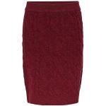 Reduzierte Rote Melierte TCHIBO Wollröcke aus Wolle für Damen Größe M 