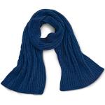 Reduzierte Blaue TCHIBO Strickschals aus Wolle für Herren 