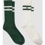 Grüne Gestreifte Lacoste Socken & Strümpfe Größe 43 2-teilig 