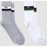 Hellgraue Lacoste Socken & Strümpfe Größe 43 2-teilig 