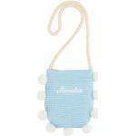 Reduzierte Blaue Strandtaschen & Badetaschen aus Stroh für Kinder 