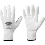 Weiße Handschuhe aus Polyamid Größe 7 