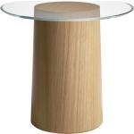 Braune Moderne Fritz Hansen Runde Design Tische aus Holz 