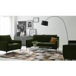 Dunkelgrüne Studio Copenhagen Zweisitzer-Sofas mit Kopenhagen-Motiv aus Samt Breite 50-100cm, Höhe 150-200cm, Tiefe 50-100cm 2 Personen 