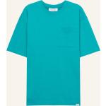Reduzierte Grüne Oversize Seidensticker Studio Nachhaltige Rundhals-Ausschnitt Shirts mit Tasche aus Jersey für Herren Übergrößen 
